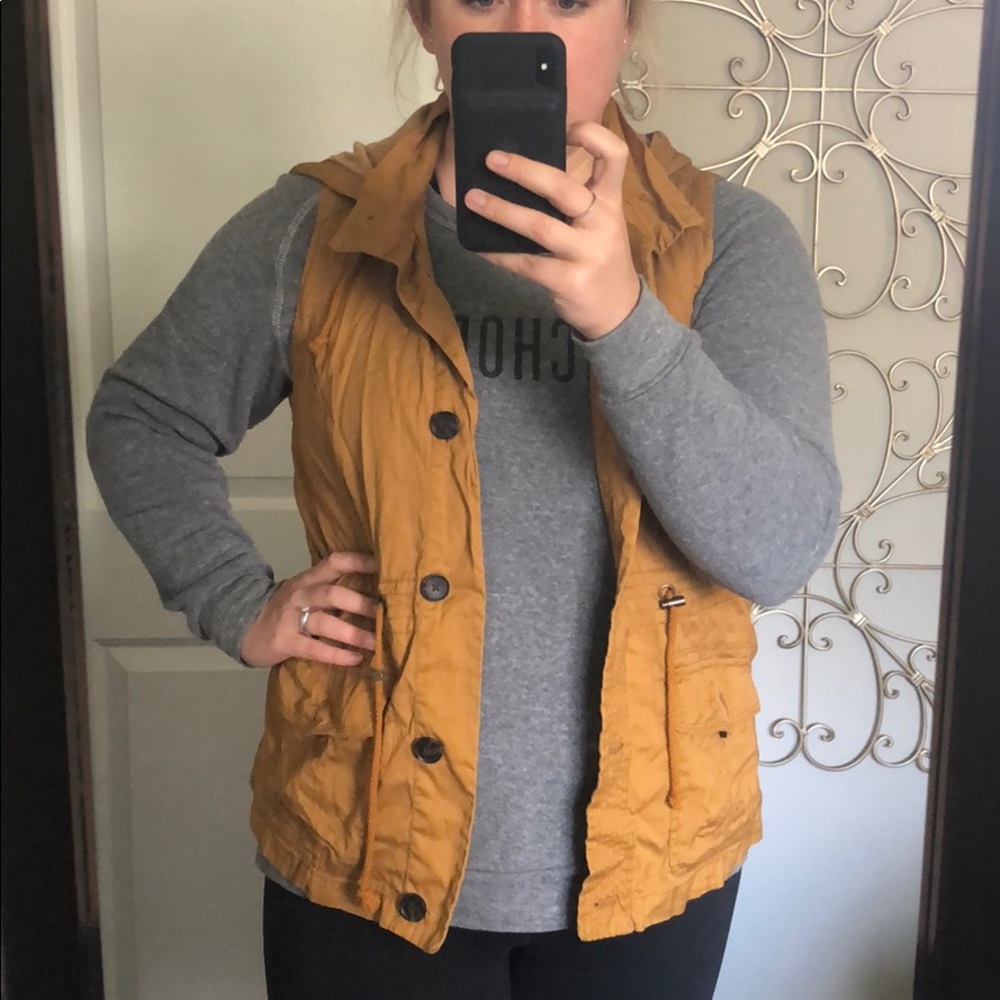 Mustard Yellow Vest